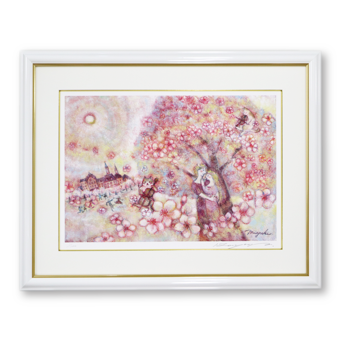 オリジナル版画］Happy time｜はせくらみゆき store 【公式】
